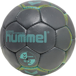 Гандбольний м'яч hummel Premier Hb для дорослих, розмір 2, червоний/синій/білий