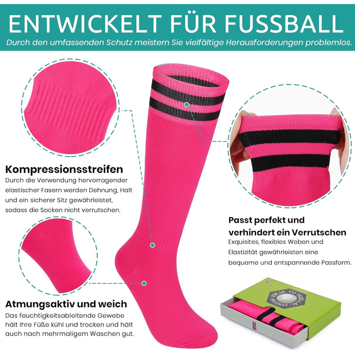 Дитячі футбольні бутси JABASIC для гри на твердих поверхнях. Підходять для хлопчиків та дівчаток. У комплекті з футбольними шкарпетками. Біло-блакитні (30 EU, м'ятно-рожеві)