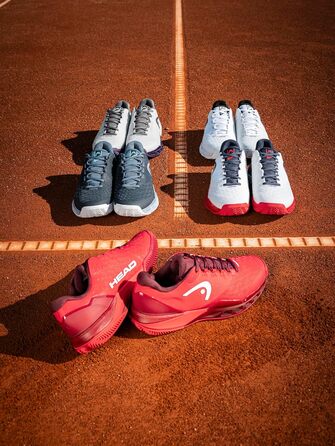 Кросівки чоловічі HEAD Revolt Pro 5.0 Clay White Navy 45 EU