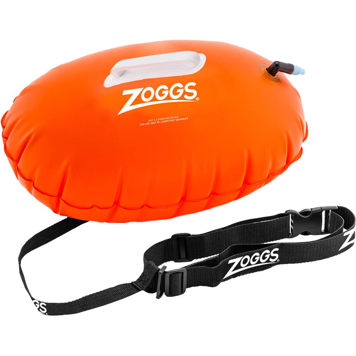 Буй для плавання Zoggs HI VIZ Xlite помаранчевий, універсальний розмір