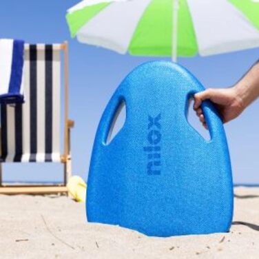 Електрична плавальна дошка Nilox Waterboard, акумулятор 37В 2.5А·год, до 60 хв роботи, 3 швидкості до 5,4 км/год, для плавання та дайвінгу до 2 м, портативна