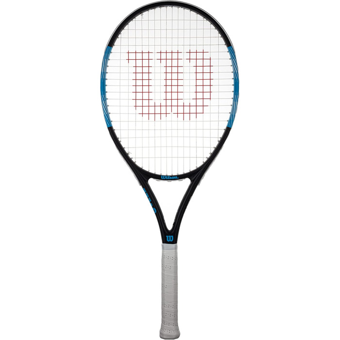 Тенісна ракетка Wilson Ultra Elite 105 для дорослих, розмір ручки 2 (4 1/4''), чорна/синя/біла
