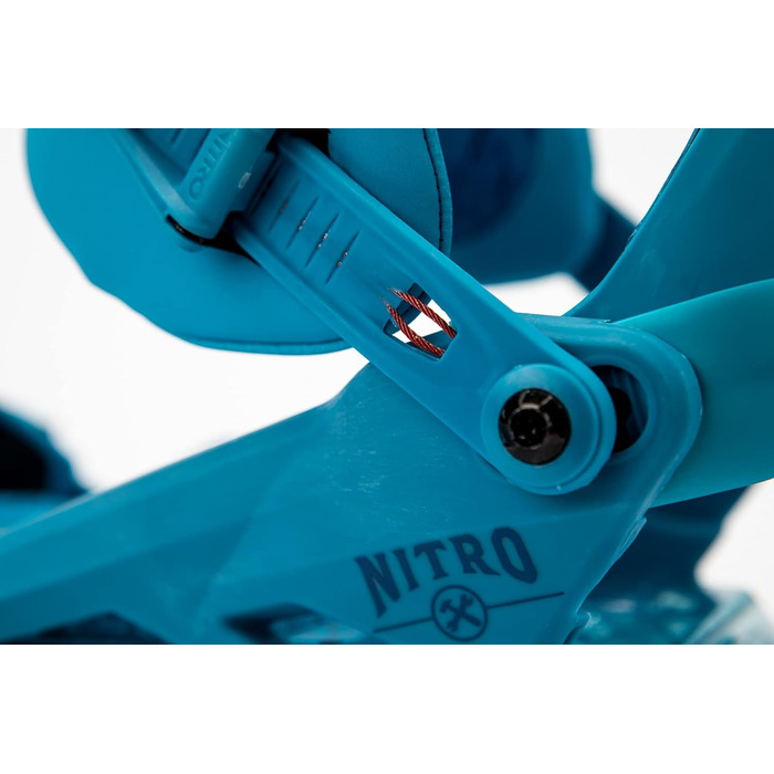 Кріплення для сноуборду Nitro Team '22 чоловічі, універсальні, фристайл, фрірайд, синій