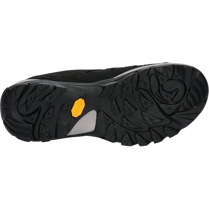 Жіночі трекінгові півчеревики Brütting Mount Frakes Low (42 EU, чорний/турквіс)