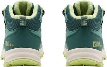 Черевики трекінгові Jack Wolfskin Vojo Tour Texapore Mid K (35 EU, Смарагдовий зелений)