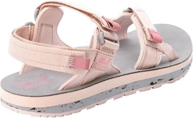 Сандалі жіночі Jack Wolfskin Outfresh Deluxe Rose Grey 39.5 EU - легкі та дихаючі