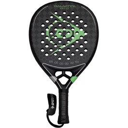 Ракетка для падел Dunlop V25, універсальний розмір, чорно-зелена