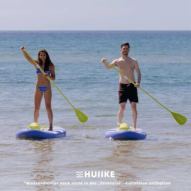 Надувна SUP-дошка HUIIKE з аксесуарами, стійка для веслування стоячи, преміум якість, велика стійкість