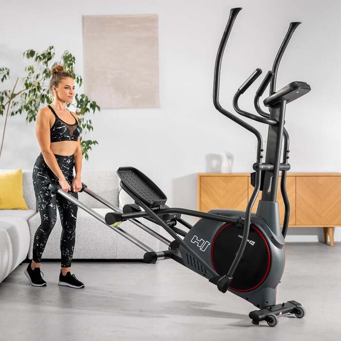 Орбітрек електромагнітний Hop-Sport HS-095CF Prizm сірий