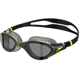 Унісекс плавальні окуляри Speedo Biofuse 2.0, димчасті, універсальний розмір, олива/чорний