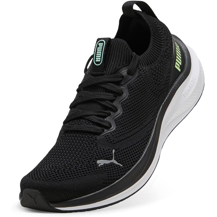 Кросівки PUMA Skyrocket Lite 2 Engineered для бігу по місту, 45 EU, Puma Black/Fizzy Light Mint Melt
