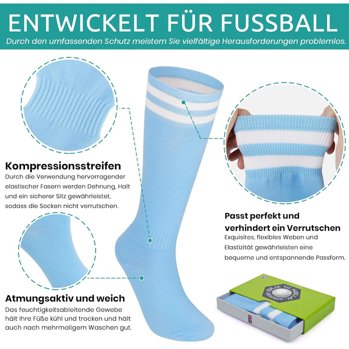 Дитячі футбольні бутси JABASIC для гри на твердих поверхнях, розмір 27 EU, синій/фіолетовий, з футболковими шкарпетками