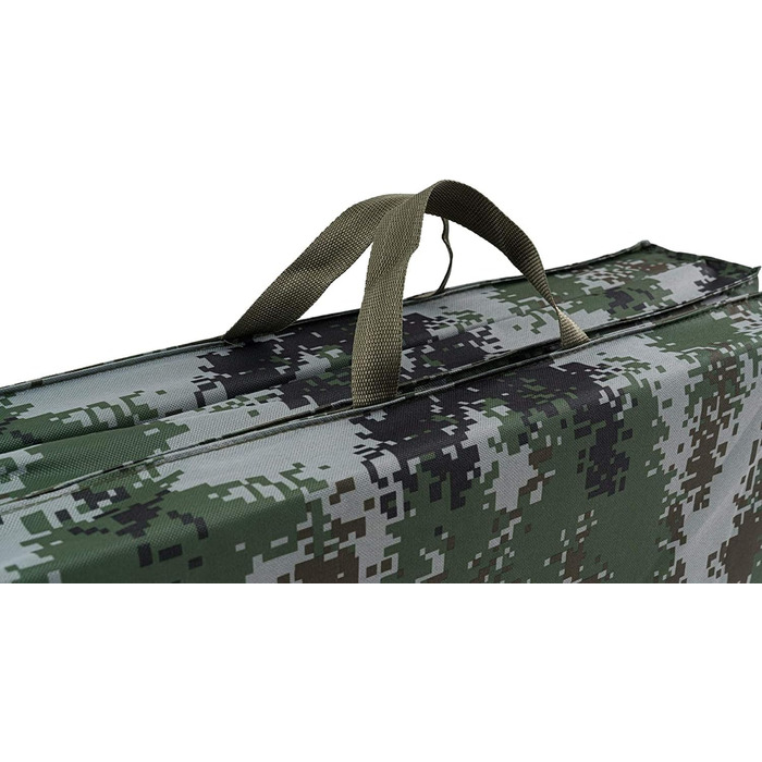 Складаний гімнастичний мат Hop-Sport 180x60x5 см, товщина 5 см, для фітнесу та дому з ручками, підлога, спортивний мат для тренувань