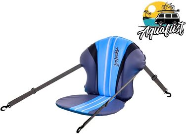 Надувна SUP-дошка AQUALUST 12'0'' 365x81 см з веслом і сидінням для каяка, для серфінгу та веслування стоячи