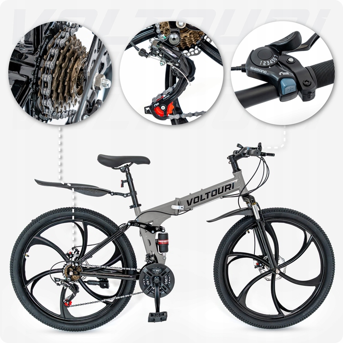 Складаний гірський велосипед MTB 26
