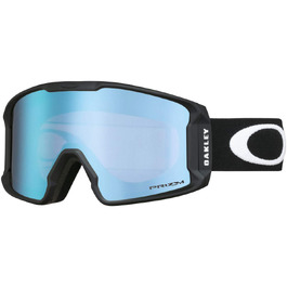 Гірськолижна маска Oakley Line Miner XM PRIZM для вузьких облич, Matte Black / Prizm Sapphire Iridium