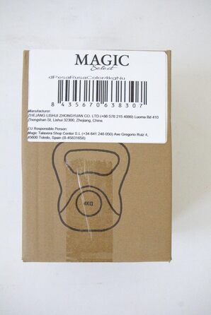 Гиря MAGIC SELECT з ергономічною ручкою для тренувань вдома та у спортзалі, гиря для м'язового тренування