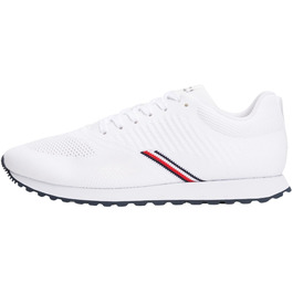 Чоловічі кросівки Tommy Hilfiger Runner New Eva Knit Low Top, білі, розмір 42 EU