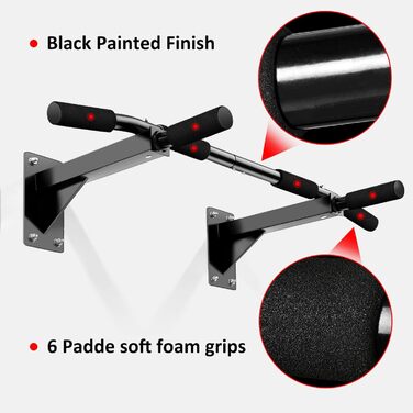 Кріпиться на стіну турнік для дому, турнік для підтягувань, стінова стійка для турніка, обладнання для фітнесу та силових тренувань