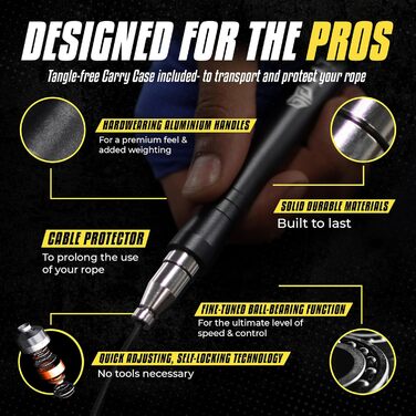 Пружинне тросове страхування Titan Armour® для дорослих, регульоване, 2 сталеві троси, захист кабелю та чохол для подорожей, професійне пружинне тросове страхування: фітнес, кросфіт, бокс, ММА (чорний 2)