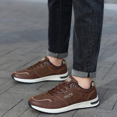 ARRIGO BELLO Кросівки чоловічі: кросівки для активного відпочинку, робочі кросівки, Outdoor, легкі, для ходьби, розмір 41-46 (D Коричневий, 42 EU)