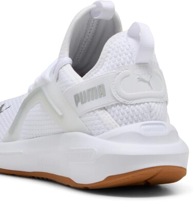 Кросівки для тренувань PUMA Softride Enzo Evo, чорно-сірі, 41 EU, білий, срібний, чорний