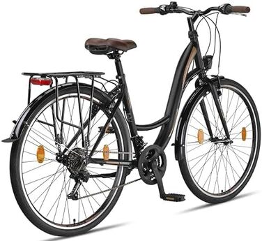 Велосипед Licorne Bike Stella Premium City Bike для міста 20, 24, 26, 28 дюймів, для дівчат, хлопців, жінок і чоловіків, 21/6 швидкостей, голландський сітібайк