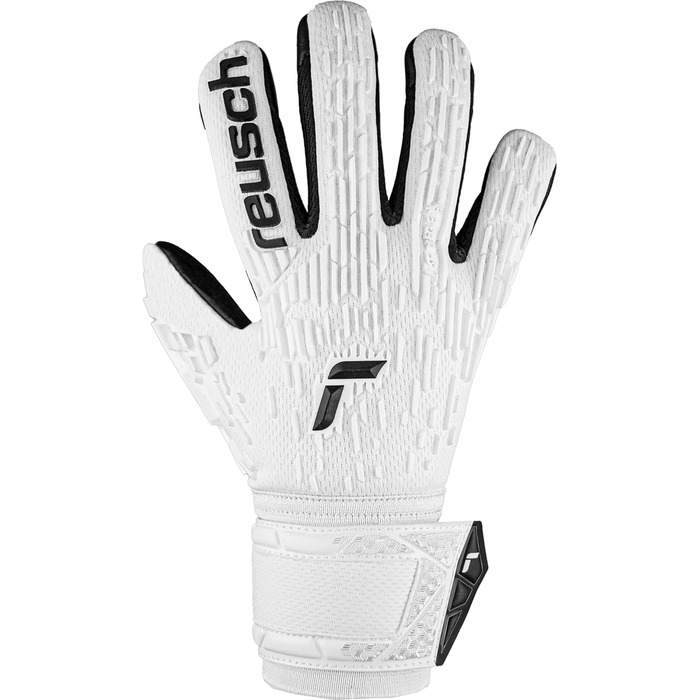 Воротарські рукавички Reusch Attrakt Freegel Silver, білі-чорні, розмір 9