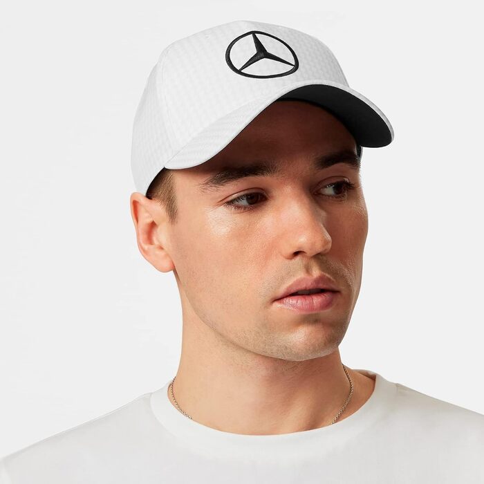 Кепка Mercedes AMG Petronas Formula One Team 2023 Lewis Hamilton Collection (Біла, універсальний розмір)