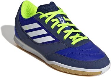 Дитячі футзальні кросівки adidas Performance Top Sala Competition II IN - білий (блакитно-біло-зелений), 28.5