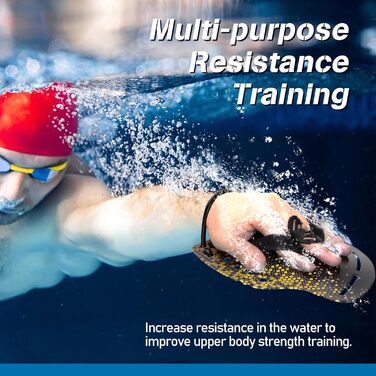 Плавці для плавання Profi, вигнуті, гідродинамічний дизайн, регульовані ремінці, для силових тренувань, жовті