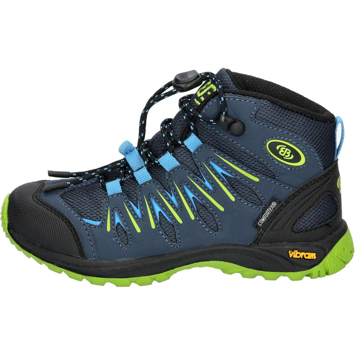 Дитячі кросівки для бігу Brütting Expedition, 26 EU, морський блакитний з лимоном