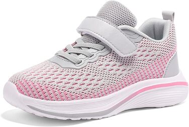 Дитячі спортивні кросівки для занять спортом та активного відпочинку. Легкі, дихаючі, сірі, розмір 38 EU.