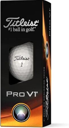 Гольф-м'ячі Titleist Pro V1 3 шт з написом Happy Birthday – подарунок для гольфіста