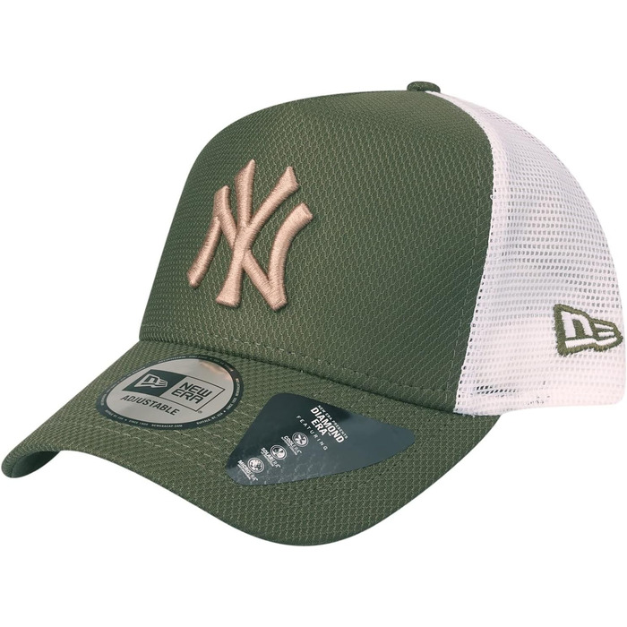 Кепка New Era Mesh Trucker Cap з логотипом New York Yankees, білий, універсальний розмір