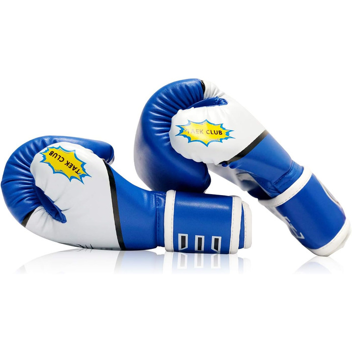 Дитячі боксерські рукавички CKE для хлопчиків та дівчаток, 5-12 років, для тренувань, бокс, кікбоксинг, муай-тай, блакитні