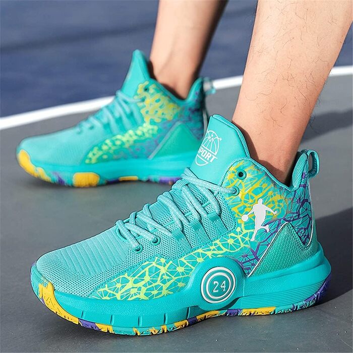 Чоловічі баскетбольні кросівки хай-топ: легкі, з амортизацією, неслизькі, дихаючі, для занять спортом на вулиці та в залі