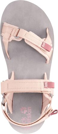 Сандалі жіночі Jack Wolfskin Outfresh Deluxe Rose Grey 39.5 EU - легкі та дихаючі