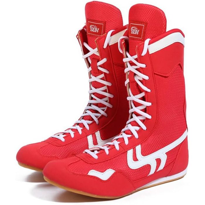 Легкі борцівські кросівки для чоловіків, жінок та дітей (44 EU, Червоний)