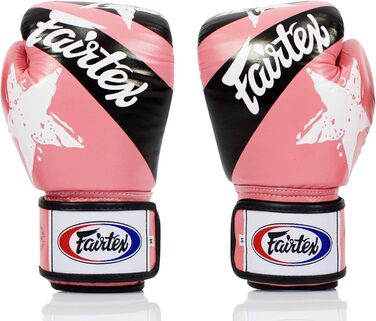 Боксерські рукавички Fairtex BGV1 14 oz рожеві для муай-тай, боксу, ММА, унісекс, легкі та ударопоглинаючі