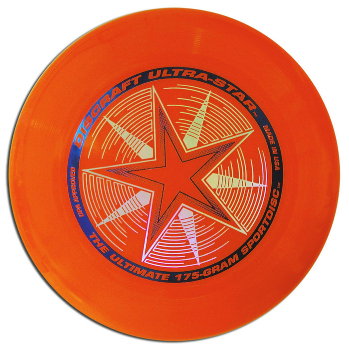 Фрісбі Discraft Ultrastar 27.5 см оранжевий - професійний диск для гри
