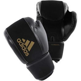 Боксерські рукавички adidas, прані, чорні/золоті