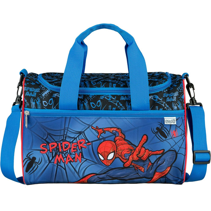 Спортивна сумка Scooli Marvel Spider-Man для дітей - 23 x 35 x 16 см