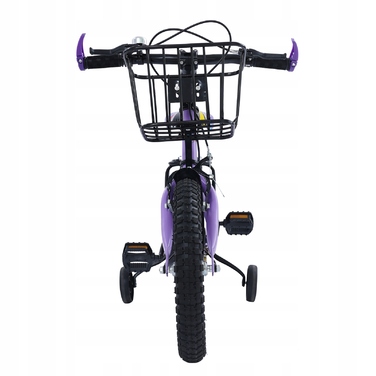 Дитячий велосипед 14 дюймів з кошиком, для дітей від 3 до 6 років