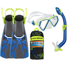 Дитячий набір для снорклінгу Aqua Lung Regal US Divers: ласти та трубка, розмір M (32-36)