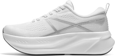 Жіночі кросівки Allswifit для бігу та фітнесу, білі (37 EU) - легкі, амортизуючі, з протиковзкою підошвою