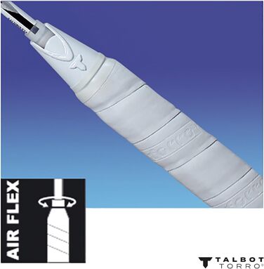 Бадмінтонна ракетка Talbot-Torro Arrowspeed 199.8, графіт-композит, Powerwaves, монолітна, чорна/неонова жовта