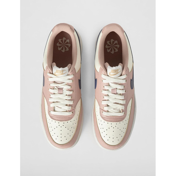 Кросівки жіночі Nike Court Vision Low Next Nature DH3158-600 рожеві з темно-синім, 38.5 EU