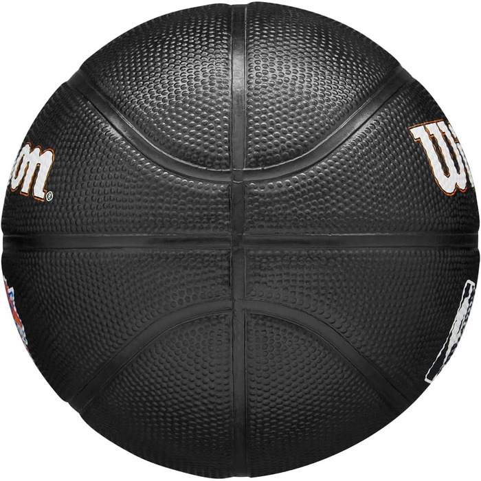 Міні-баскетбольний м'яч Wilson NBA Team Tribute New York Knicks, розмір 3, чорний