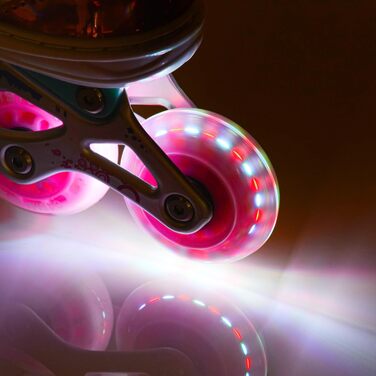 Дитячі ролики M Lunar з LED підсвіткою - регульовані, зручні, для перших спроб катання